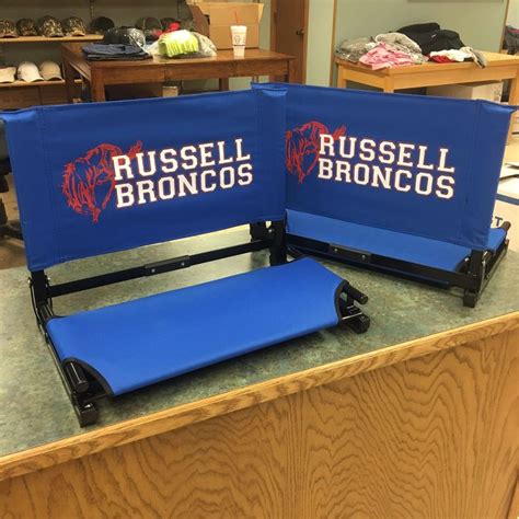 custom folding stadium chairs.